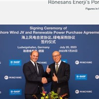 BASF and Mingyang Form Joint Venture for Offshore Wind Farm in South China