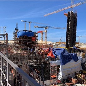Installation of the Inner Containment has Started at EL-Dabaa NPP Unit 1 (egypt)