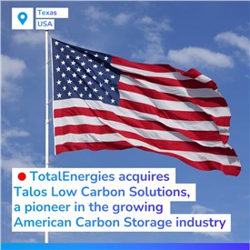 Image - TotalEnergies Acquires Talos Low Carbon Solutions, a Pioneer in the Growing American Carbon Storage Industry