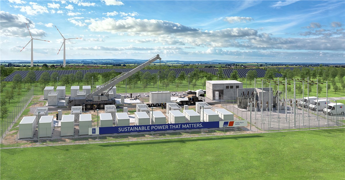 Rolls-Royce Wins Order for Second Mtu Large-scale Battery Storage System in Zeewolde  Rolls-Royce Energy &copy;