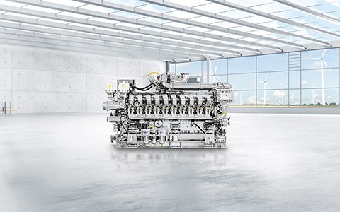 Mtu Engines from Rolls-Royce Provide Emergency Power on Offshore Wind Platforms in the UK  Rolls-Royce &copy;