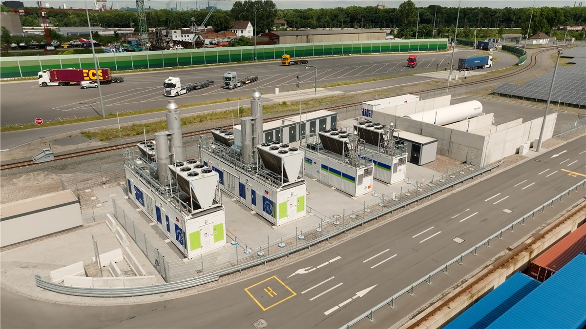 Rolls-Royce and Duisport Launch CO2-neutral, Self-sufficient Energy System for New Port Terminal  Rolls-Royce Energy &copy;