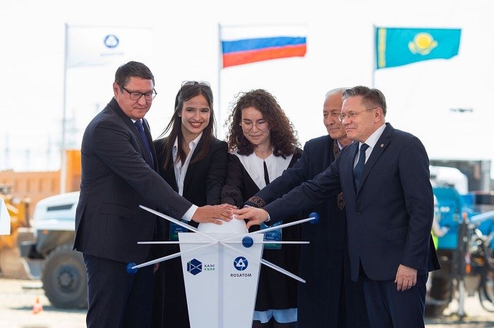 Kazakhstan and Russia Begin Work on Construction of High-Capacity Nuclear Power Plant  Rosatom &copy;