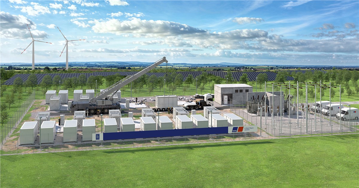 Biggest Battery Order for Rolls-royce: Large-scale Energy Storage System in Lithuania  Rolls-Royce Energy &copy;
