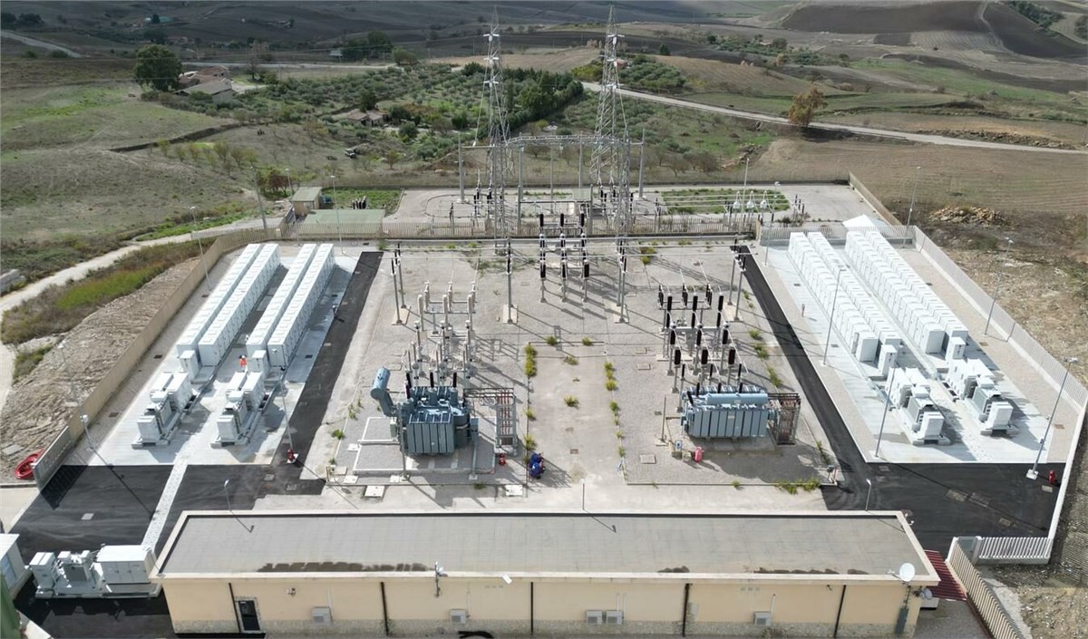 NHOA Energy Commissions a 50 MWh Energy Storage System in Sicily  NHOA Energy &copy;
