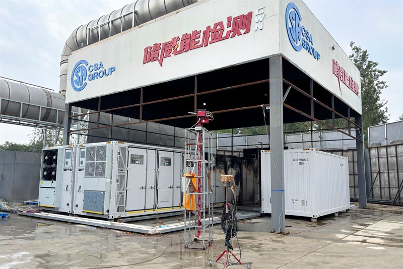 Wartsila Sets New Fire Safety Benchmark With Quantum3 Energy Storage System  Wartsila &copy;