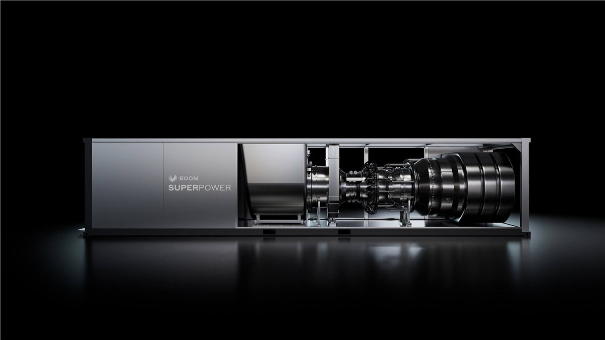 Boom Supersonic to Power AI Data Centers with Superpower Natural Gas Turbines; Adds $300 M in New Funding  Boom Supersonic &copy;