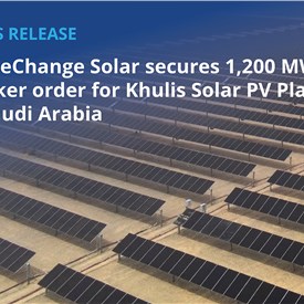 Image - GameChange Solar Secures 1,200 MWp Tracker Order for Khulis Solar PV Plant in Saudi Arabia