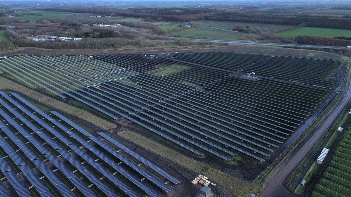 European Energy Connects 148 MW Solar Park to the Grid in Denmark  European Energy &copy;
