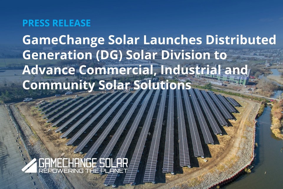 GCS Launches DG Solar Division to Advance Commercial, Industrial, and Community Solar Solutions  GameChange Solar &copy;