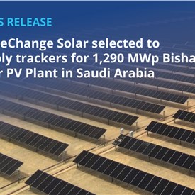 Image - GameChange Solar Selected to Supply Trackers for 1,290 MWp Bisha Solar PV Plant in Saudi Arabia