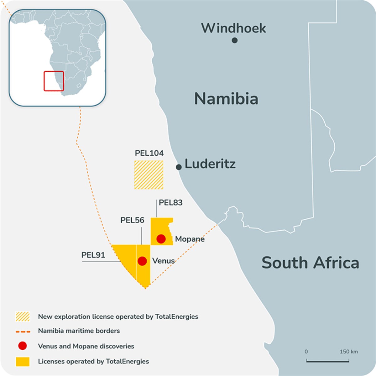 TotalEnergies Expands its Exploration Portfolio as Operator of PEL104 License  TotalEnergies &copy;