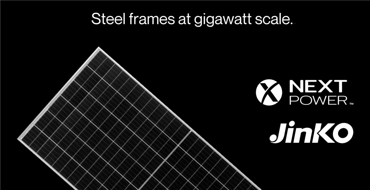 Nextpower Enters Multi-Year Gigawatt-Scale Steel Frame Supply Agreement with Jinko Solar  Nextpower &copy;