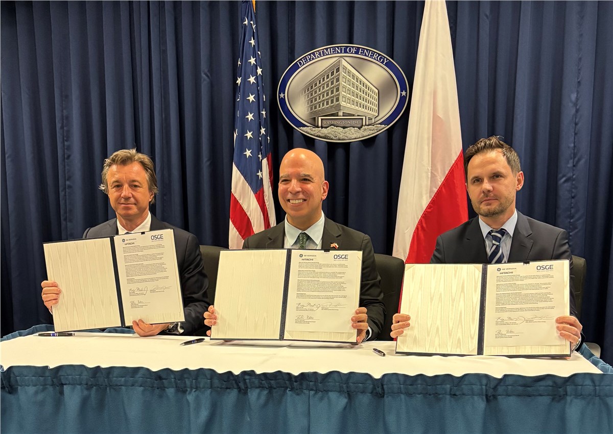 Deployment of BWRX-300 Small Modular Reactor in Poland Takes Major Step Forward With Design Development  GE Vernova Hitachi &copy;