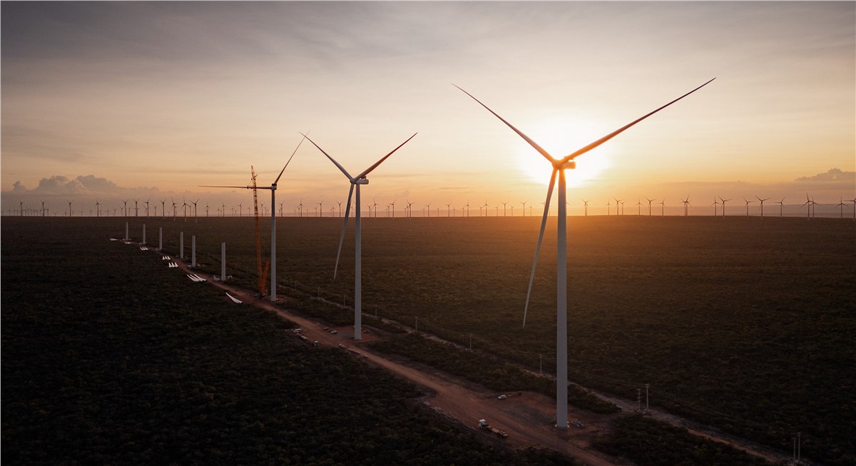 Equinor and Rio Energy order Vestas turbines for the 230 MW Esquina do Vento Wind Project in Brazil, fully developed by Vestas  Vestas Wind Systems A/S &copy;