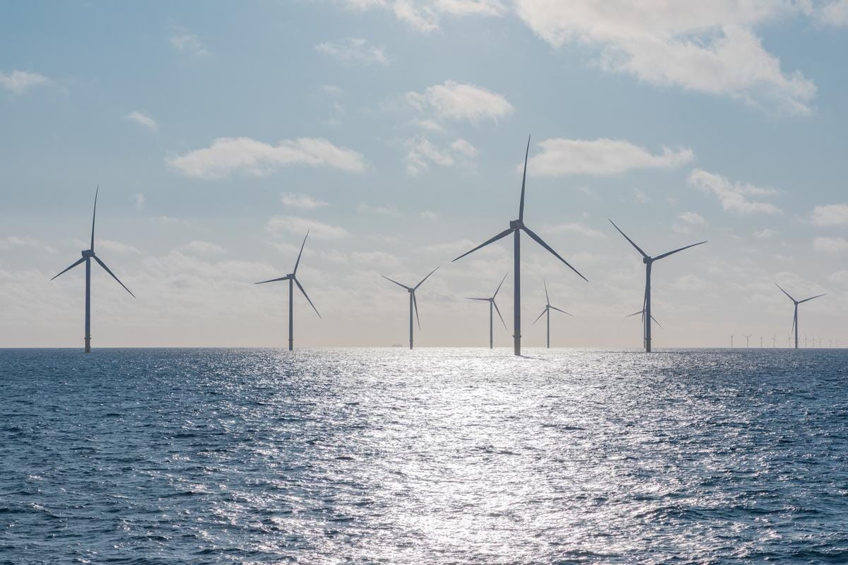 Borkum Riffgrund 3, Orsted's Largest Offshore Wind Farm in Germany, Produces First Power  Orsted &copy;